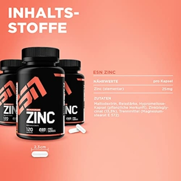 ESN Zinc, 120 Kaps. - 4