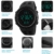 Herren Digitaluhren - 50M wasserdichte Herren Digital Sport Uhren, Schwarz große Gesicht Militär Sportuhr LED Armbanduhr für Männer mit Wecker/Count-down-Timer/Doppelzeit/Stoppuhr/12/24H - 6
