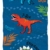 moses 40214 Zauberhandtuch Dino-Ei | Cooles Handtuch für den Kindergeburtstag | 100% Baumwolle, Mehrfarbig - 2