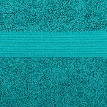 Amazon Basics Handtuch-Set, ausbleichsicher, 2 Badetücher, Grün, 100% Baumwolle 500g/m² - 3