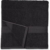 Amazon Basics Handtuch-Set, ausbleichsicher, 2 Badetücher und 2 Handtücher, Schwarz, 100% Baumwolle 500g/m² - 4