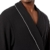 Amazon Essentials Herren-Bademantel mit Schalkragen, Waffelmuster, Black, US M-L (EU M-L) - 3