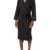 Amazon Essentials Herren-Bademantel mit Schalkragen, Waffelmuster, Black, US M-L (EU M-L) - 1
