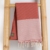 ANNA ANIQ Hamamtuch Fouta Sauna-Tuch XXL Extra Groß 200 x 100cm - 100% Baumwolle aus Tunesien als Strand-Tuch, orientalisches Bade-Tuch, Picknick, Yoga, Schal, Pestemal, Strand-Handtuch (Terracotta) - 6