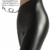 CALZITALY Kunstleder Leggings mit Thermische Fleece Inner | Schwarz | XS, S, M, L, XL | Made in Italy (M, Schwarz) - 2