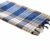 Carenesse Hamamtuch Classic 80 x 170 cm I Hamam Handtuch 100% Baumwolle I Saugfähiges & schnell trocknendes Pestemal/Fouta blau kariert I Hamam Strandtuch/Saunahandtuch mit kleinem Packmaß - 1