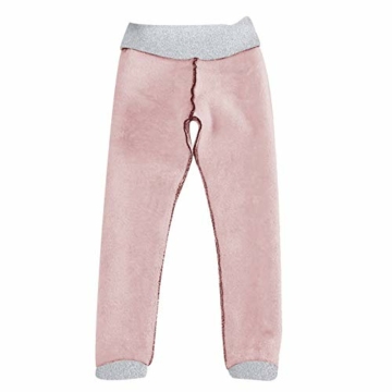 Damen Winter-Leggins Warm-Gefüttert-Thermo-Leggings High-Waist with-Fleece-Strumpfhose: Fannyfuny Dicke Strumpfhosen Blickdicht Lang Pyjamahose Warm Haushose Strumpfleggings Thermohose - 6