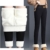 Damen Winter-Leggins Warm-Gefüttert-Thermo-Leggings High-Waist with-Fleece-Strumpfhose: Dicke Strumpfhosen Blickdicht Lang Haushose Pyjamahose Strumpfleggings Thermohose - 4