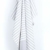 DaWo Hamamtuch, Badetuch, Fouta - ideal für Strand, Sauna, Yoga, Reisen, Baden - XXL (100x180cm) - 100% Baumwolle - Oeko-TEX® (Hellgrau) - 2