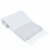 DaWo Hamamtuch, Badetuch, Fouta - ideal für Strand, Sauna, Yoga, Reisen, Baden - XXL (100x180cm) - 100% Baumwolle - Oeko-TEX® (Hellgrau) - 3