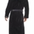 Di Ficchiano Herren MONZA Bademantel mit Kapuze Morgenmantel Herren Nachtwäsche Saunamantel Öko-Tex Standard 100 verifiziert - XL, Black Grey - 3