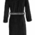 Di Ficchiano Herren MONZA Bademantel mit Kapuze Morgenmantel Herren Nachtwäsche Saunamantel Öko-Tex Standard 100 verifiziert - XL, Black Grey - 5
