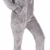 Finchgirl F2001 Damen Jumpsuit Teddy Fleece Dunkelgrau Gr. L - 2