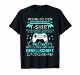 Gamer Zocker Games Pc - Lustiges Gaming Spruch T-Shirt - 1