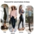 HLTPRO Leggings Damen Gefütterte Thermoleggins Mit Teddy-Innenfleece High Waist Leggins Warm Winter Fabletics Sportleggins Lang Strumpfhosen Yogahose Laufhose (L-XL, 1er-Schwarz) - 5