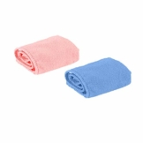 HWTOP Haarturban, 1/2 Stück Turban Handtuch mit Knopf, Microfaser Handtuch für die Haare Schnelltrocknend, Haartrockentuch Saugfähig Super Absorbent, Haar Trocknendes Tuch für Alle Haartypen - 1