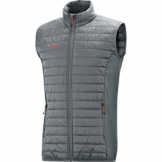 JAKO Herren Sonstige Jacke Steppweste Premium, steingrau, L, 7005 - 1