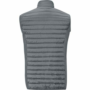 JAKO Herren Sonstige Jacke Steppweste Premium, steingrau, L, 7005 - 2