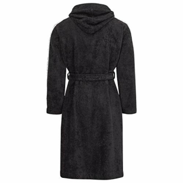 Kappa Herren Bademantel Valas 707404 Caviar XXXL - 2