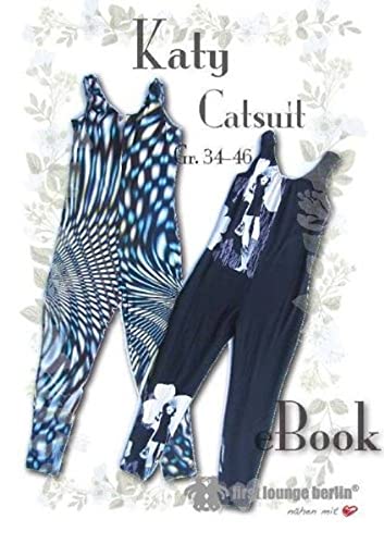Katy Overall Nähanleitung mit Schnittmuster für Catsuit Jumpsuit Wellness-Anzug Gymnastikanzug Overall Leggings [Download] - 3