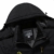 KEFITEVD Winterjacke Herren Warm Softshell Jacke Wasserdicht Snowboardjacke Gefüttert Kapuzenjacke Thermo Outdoorjacke für Snowboard Ski Männer Schwarz XL - 5