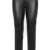 Kendindza Damen Winter Thermo-Leggings gefüttert mit Innen-Fleece Basic Kunstleder High Waist (Schwarz, EU Größe: M | Herstellgröße: L) - 4
