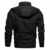 MAGCOMSEN Herren Winterparka Herrenjacke Warm Fleece Jacke Atmungsaktiv für Herren Gefüttert Mantel Outdoor Bomberjacke mit Abnehmbarer Kapuze Schwarz L - 3
