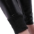 Minetom Damen Sexy Hohe Taille Skinny Kunstleder Leggings PU Leder Hose Lederhosen Gefütterte Winter Fleece Samt Leggins Strumpfhosen Treggings 1 A Schwarz Fleece S - 5