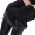 Minetom Damen Sexy Hohe Taille Skinny Kunstleder Leggings PU Leder Hose Lederhosen Gefütterte Winter Fleece Samt Leggins Strumpfhosen Treggings 1 A Schwarz Fleece S - 1