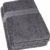 NatureMark 2er Pack DUSCHTÜCHER Premium Qualität 70x140cm DUSCHTUCH Dusch-Handtuch Doppelpack Farbe: Anthrazit grau - 2