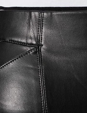 ONLY Womens ONLJESSIE Faux Leather OTW NOOS Leggings, Black, XL - 3
