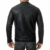 Redbridge Herren Jacke Übergangsjacke Biker Lederjacke Echtleder Kunstleder Baumwolle mit gesteppten Bereichen (XL, Schwarz - Kunstleder) - 4