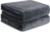 RenFox 2 Stück Badetuch, Großes Badetuch 90 x160cm Saunahandtuch Set 100% Mikrofaser Hochabsorbierende Handtücher für Badezimmer, Duschtuch (grau) - 1