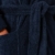 Schiesser Herren mit Kapuze Bademantel, Blau (815-navy), L EU - 2