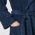 Schiesser Herren mit Kapuze Bademantel, Blau (815-navy), L EU - 4
