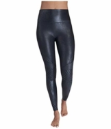 Spanx Damen, Faux Leather Shaping-Leggings in Leder-Optik, 20248R, Very Black, Größe S - 1