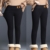 Thermo Leggings Damen Outdoor Winter Sport Baumwolle Gefüttert High Waist with Fleece Thermohose Lang Jogginghose Hoher Bund Elastische Sporthose Strumpfhosen Yogahosen Ski Thermohose - 4