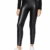 Urban Classics Damen Ladies Imitation Leather Leggings, Black, M - 1