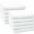 ZOLLNER 10er Set Handücher, 50x100 cm, 100% Baumwolle, 450g/qm, weiß - 1