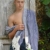 ZusenZomer Fouta Hamamtuch XXL Dilan 95x210 Blau - Leichtes Strandtuch Hammam Badetuch mit Fischgrät-Gewebe - 100% Baumwolle Handgewebt - Fair Trade Hammamtuch - 2
