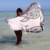 ZusenZomer Hamamtuch XL Schildkröte 95x200 - Hamam Badetuch Fouta Strandtuch Saunatuch Handtuch Damen Herren - 100% Baumwolle Oeko-TEX - Fair Trade Hamamtücher (Grau) - 3