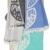 ZusenZomer Hamamtuch XL Schildkröte 95x200 - Hamam Badetuch Fouta Strandtuch Saunatuch Handtuch Damen Herren - 100% Baumwolle Oeko-TEX - Fair Trade Hamamtücher (Grau) - 6