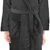 NY Threads Damen Morgenmantel aus Fleece mit Kapuze - Plüsch und Kuscheliger Bademantel für Frauen (Dunkelgrau, Medium) - 4