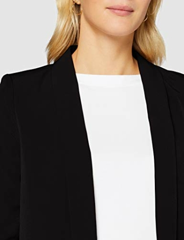 ONLY Damen ONLELLY 3/4 LIFE BLAZER TLR NOOS Blazer, Black, 38 - 5