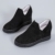 Blingko Laufschuhe Damen Turnschuhe Mode Wanderschuhe Atmungsaktiv Joggingschuhe Schnürsenkel Freizeitschuhe Sport Freizeit Sneaker Gestrickte, Atmungsaktive, Flache Schuhe Stoffschuhe - 4