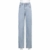 Briskorry Damen Baggy Jeans Y2K Style Jeanshose mit Hoher Taille, Gerade Jeanshose mit Weitem Bein, Mode Loose Flare Bleistift-Jeanshose Schlagjeans, Freizeithose Boyfriend Jeans (Blau4, S) - 3