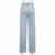 Briskorry Damen Baggy Jeans Y2K Style Jeanshose mit Hoher Taille, Gerade Jeanshose mit Weitem Bein, Mode Loose Flare Bleistift-Jeanshose Schlagjeans, Freizeithose Boyfriend Jeans (Blau4, S) - 4
