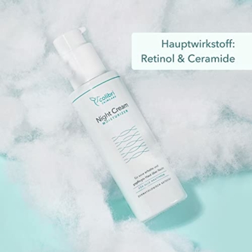 colibri skincare Nachtpflege mit Retinol und Hyaluron Serum - straffende Anti Aging Nachtcreme für Frauen und Männer - 80ml pflegende Gesichtscreme gegen Falten - Made in Germany - 2