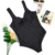 heekpek Badeanzug Damen Push up Vintage Badebekleidung Damen Bauchweg Sport Badeanzüge Frauen mit Bügel Figurformend Badeanzug Tribal Print Gepolsterte Große Größen Bademode, Schwarz, L - 5
