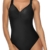 heekpek Badeanzug Damen Push up Vintage Badebekleidung Damen Bauchweg Sport Badeanzüge Frauen mit Bügel Figurformend Badeanzug Tribal Print Gepolsterte Große Größen Bademode, Schwarz, L - 1